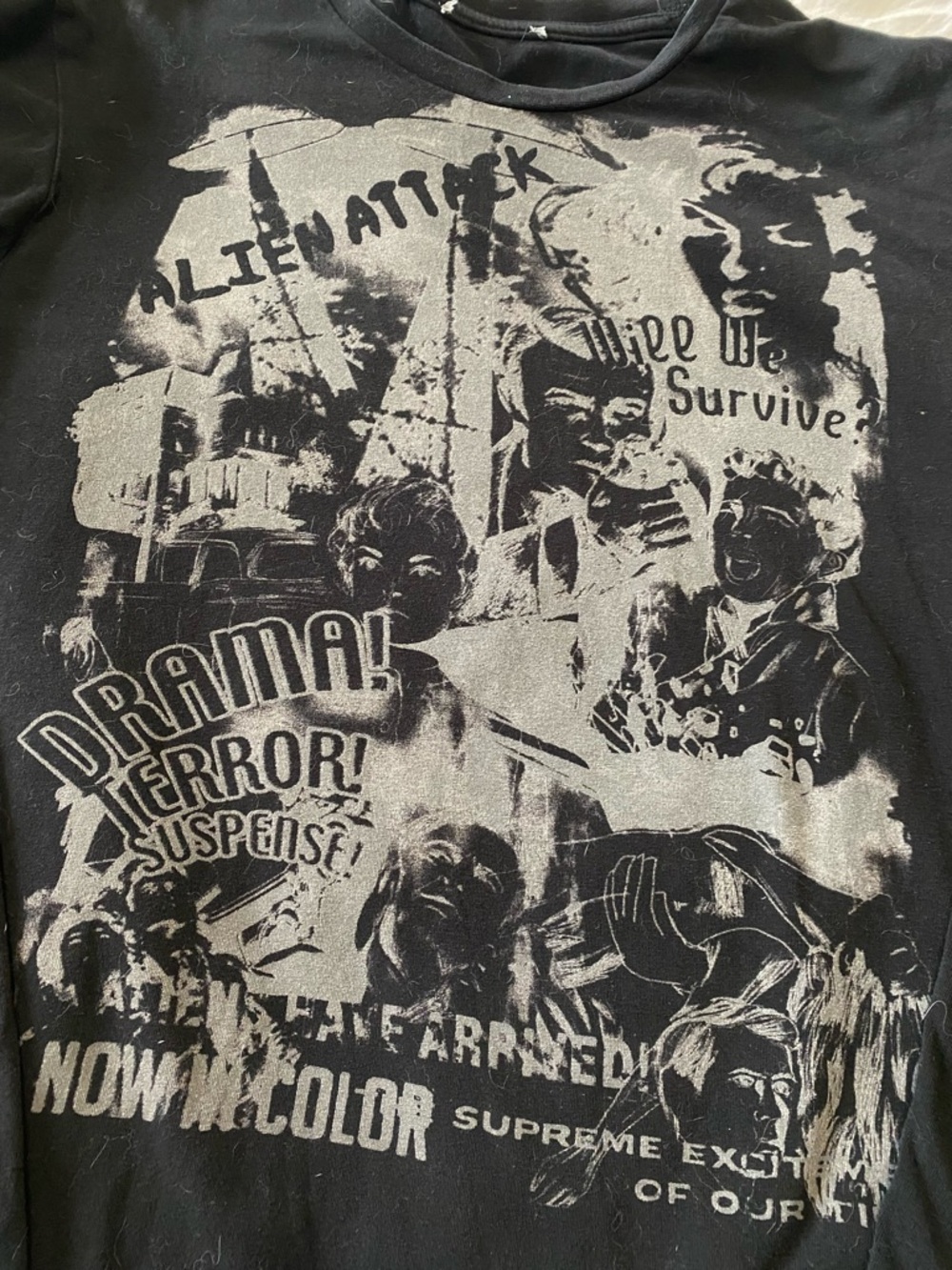 Graphic Long Sleeve Crew Neck Shirt